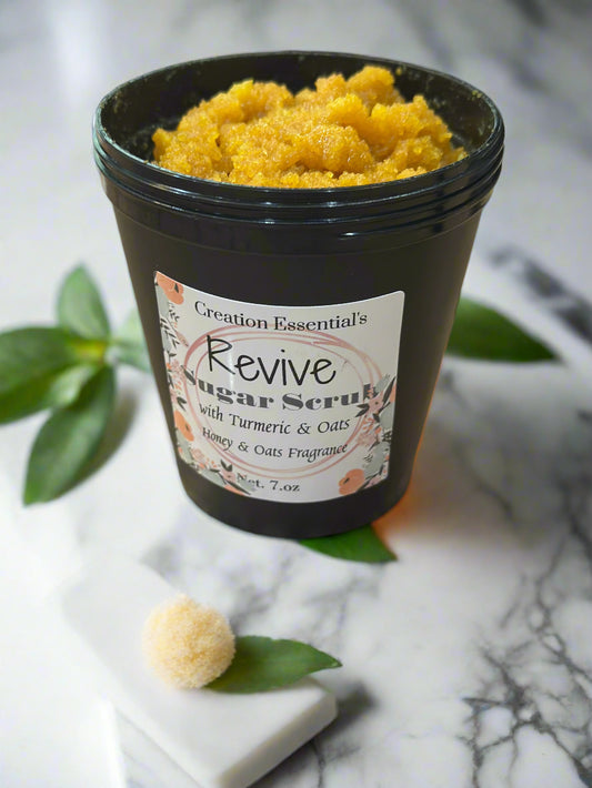 Revive BodySugar Scrub with Turmeric & Oats