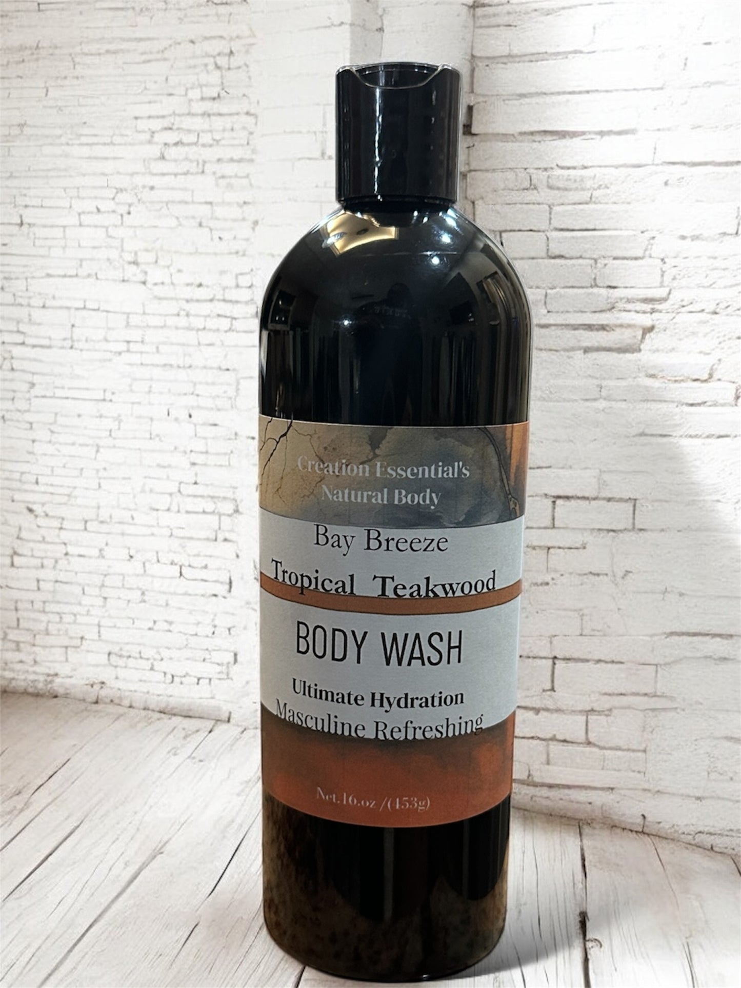 Bay Breeze Tropical Teakwood Organic Body Wash