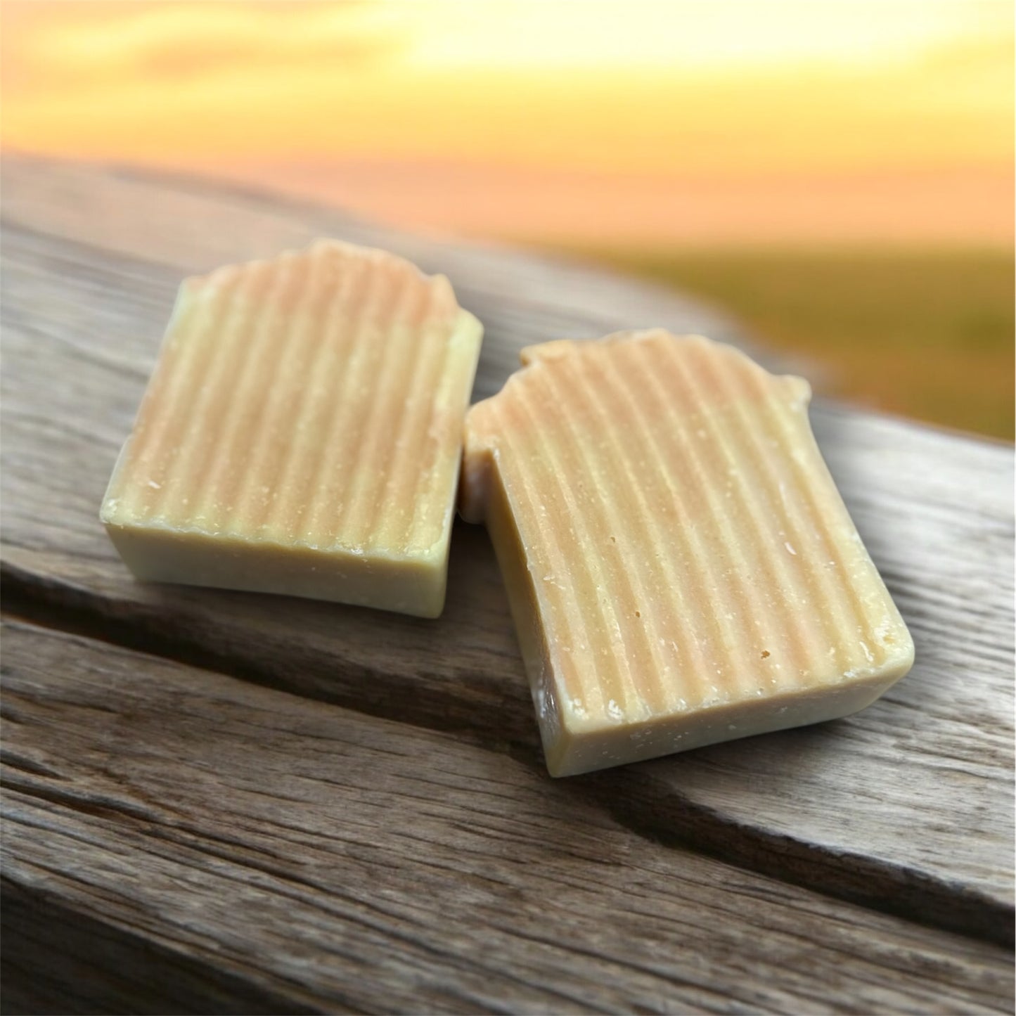 Sun Rise Soap Bar with Goats Milk & Honey-Creation Essential's