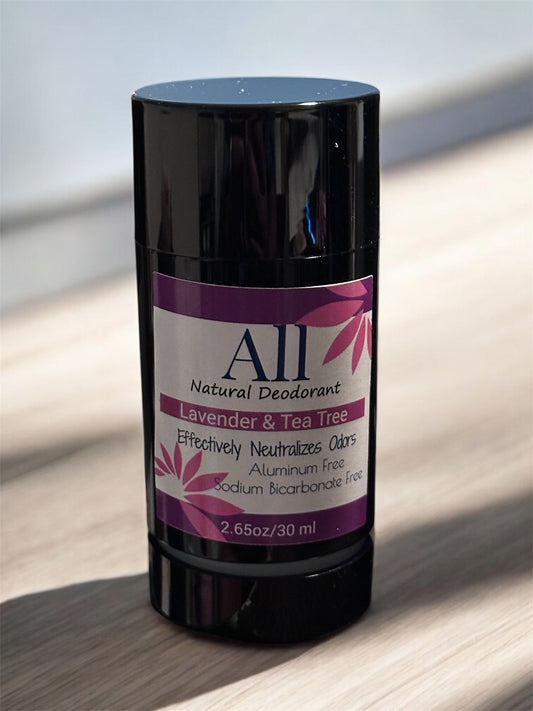 All Lavender & Tea Tree Deodorant with Charcoal
