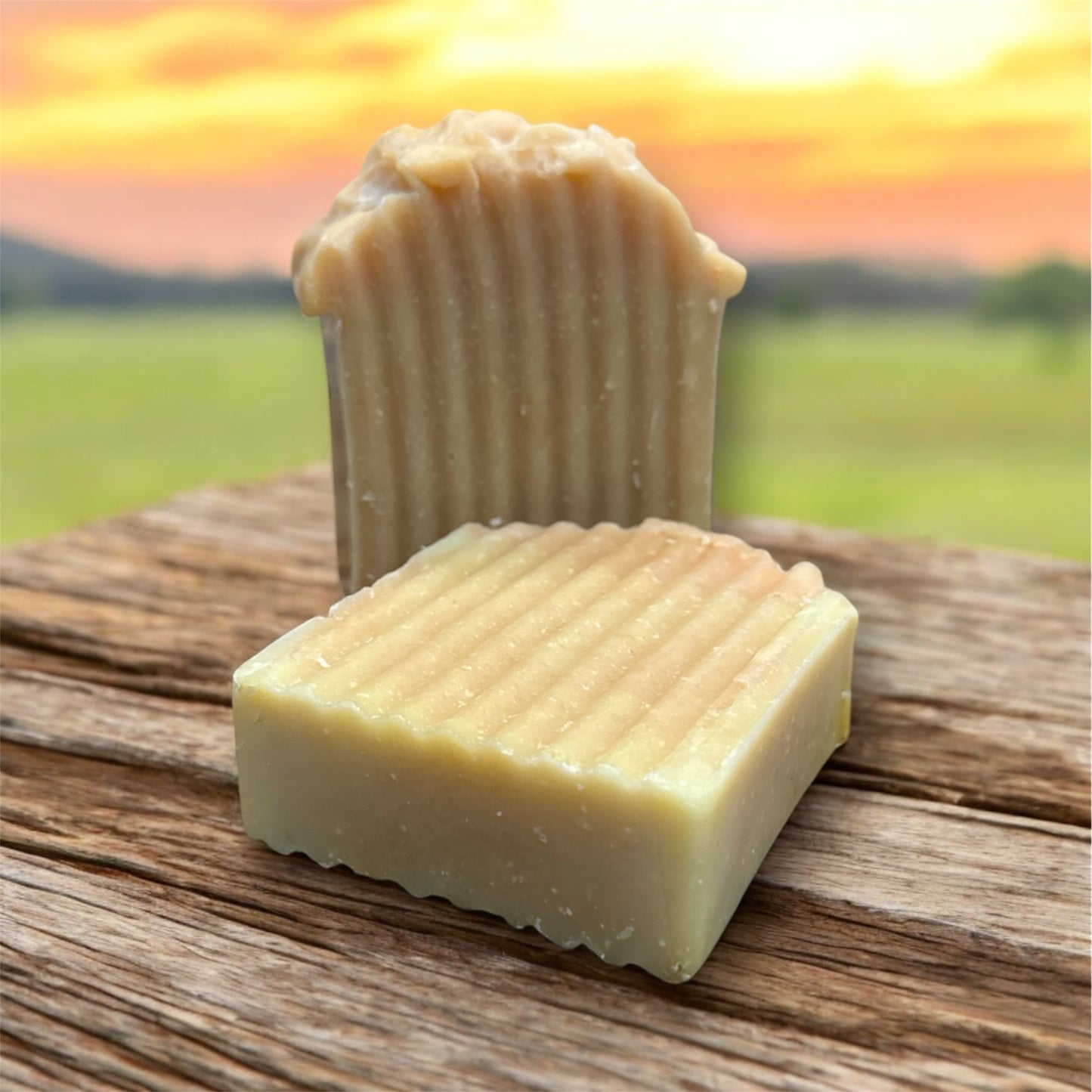 Sun Rise Soap Bar with Goats Milk & Honey-Creation Essential's