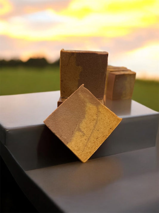 Timeless Turmeric Organic Soap Bar with Turmeric & Rose Powder