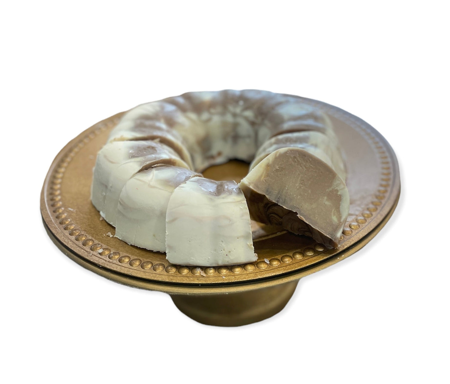 Organic Soap Bar -A Slice Of Cake Cinnabon Soap Bar By: M.J. Collection