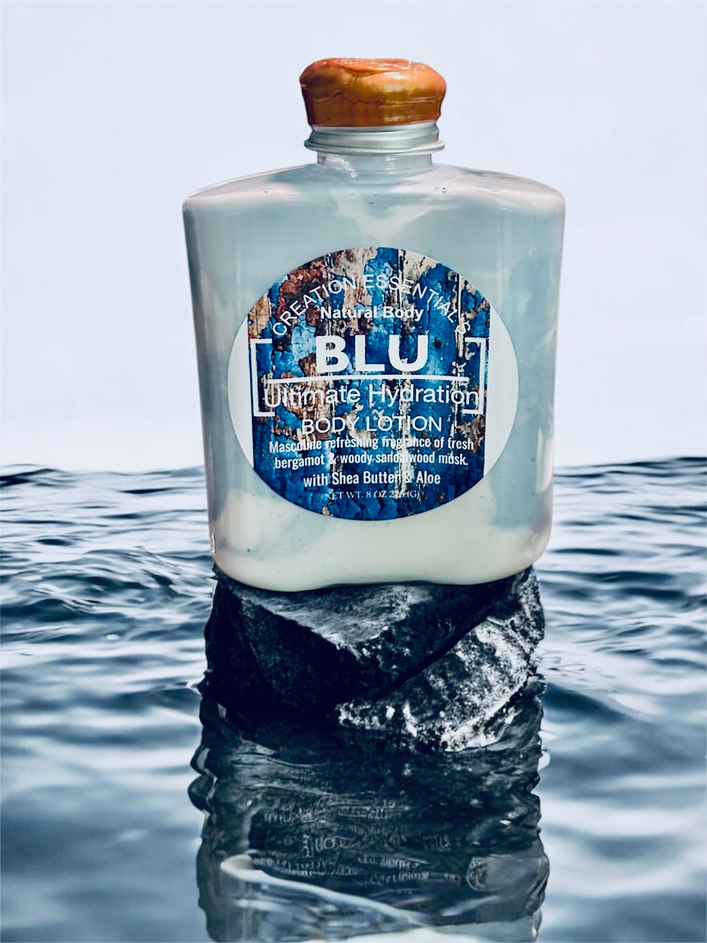 BLU Men's Hydrating Body Lotion Inspired by Cool Water Men