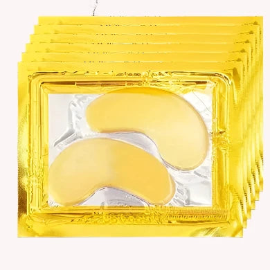 Collagen Golden Eye Mask, Firming Eye Pattern Eye Patch, Stay Up At Night, Dark Circles, Eye Bags, Elastic Moisture Repair by: Eehoe/Maryann