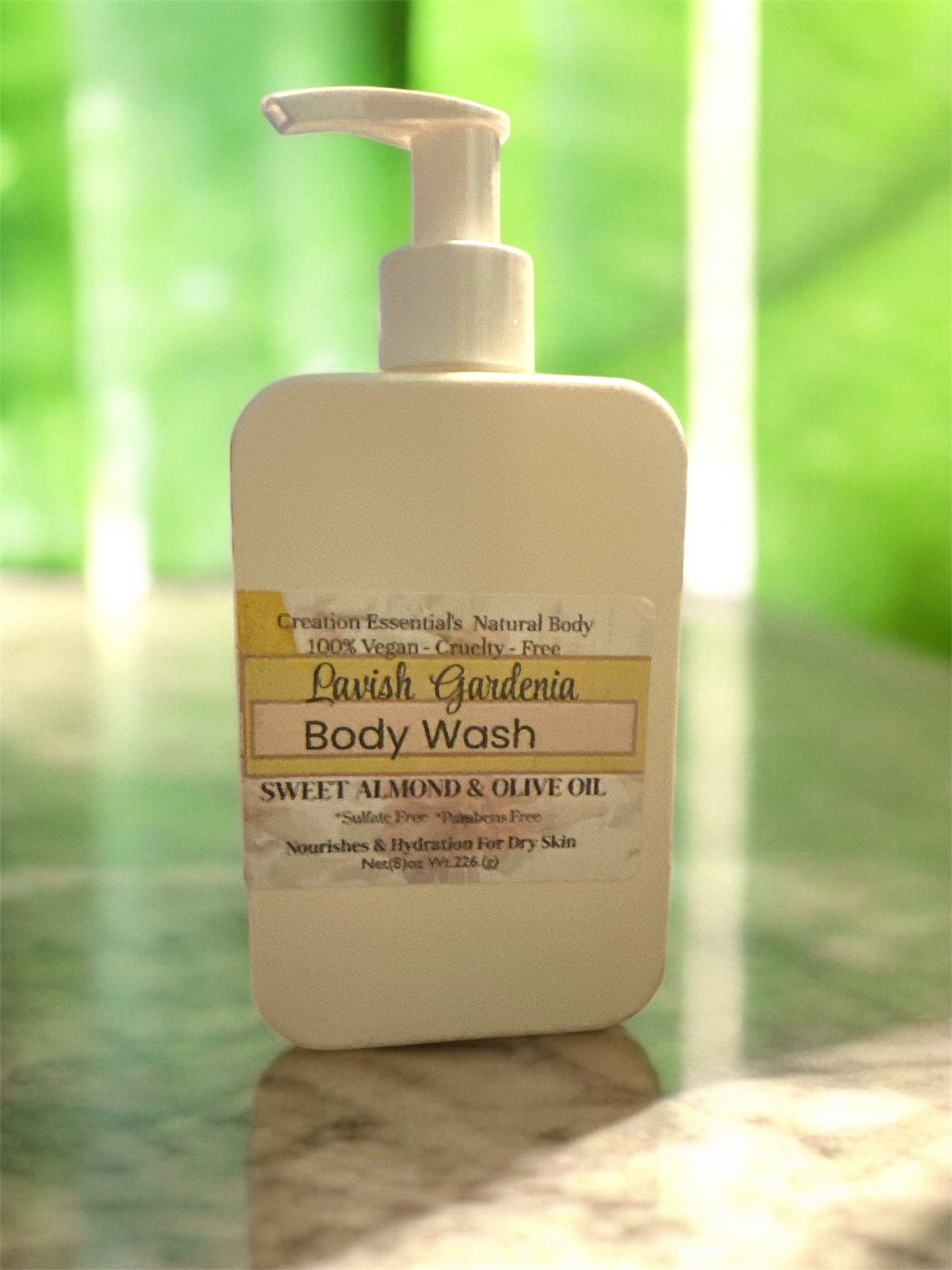 Lavish Gardenia Body Wash inspired by the elegance perfume