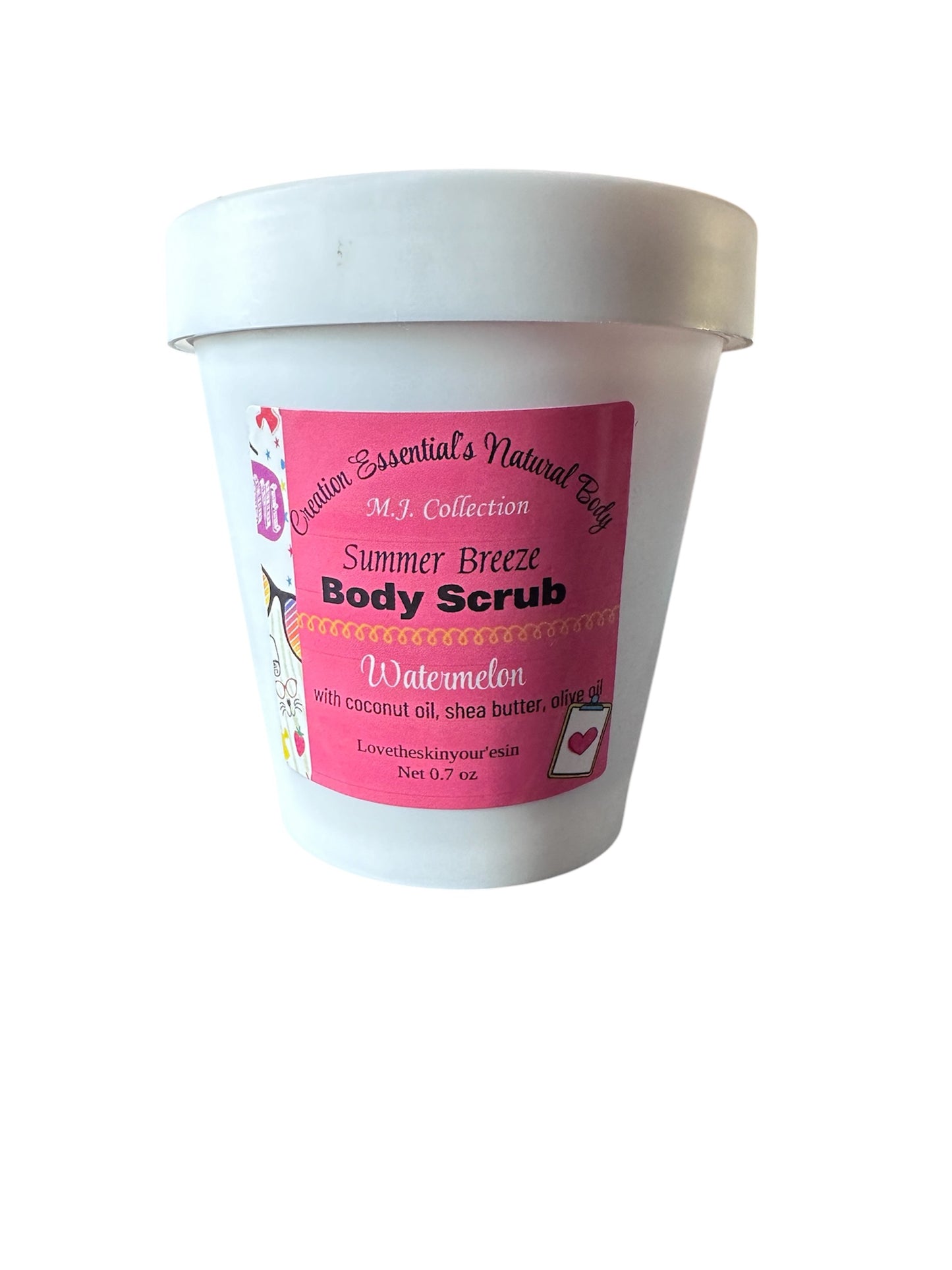 Summer Breeze Watermelon Sugar Body Scrub- By: M.J. Collection