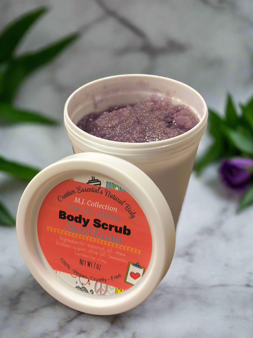 Sweet Kisses Shimmer Body Scrub