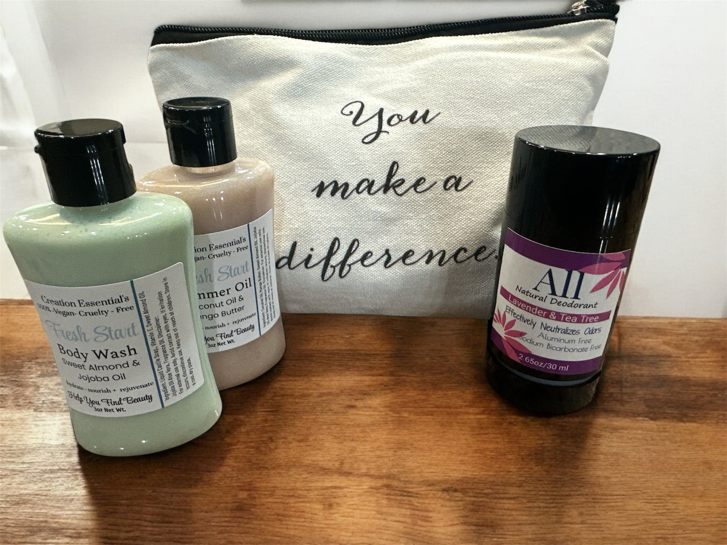 Nola Girl Get Fresh & Go Bag /Positive Pouch Gift