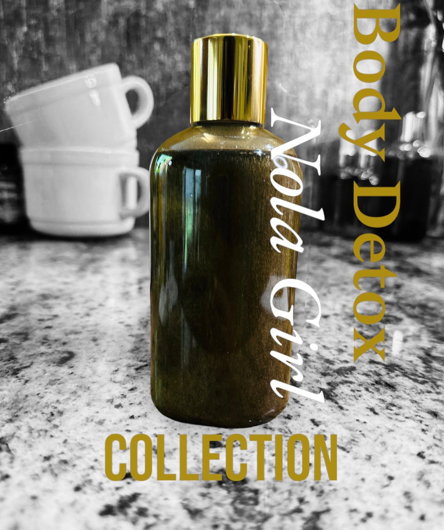 Nola Girl Body Detox Black Silk Shower & Body Oil