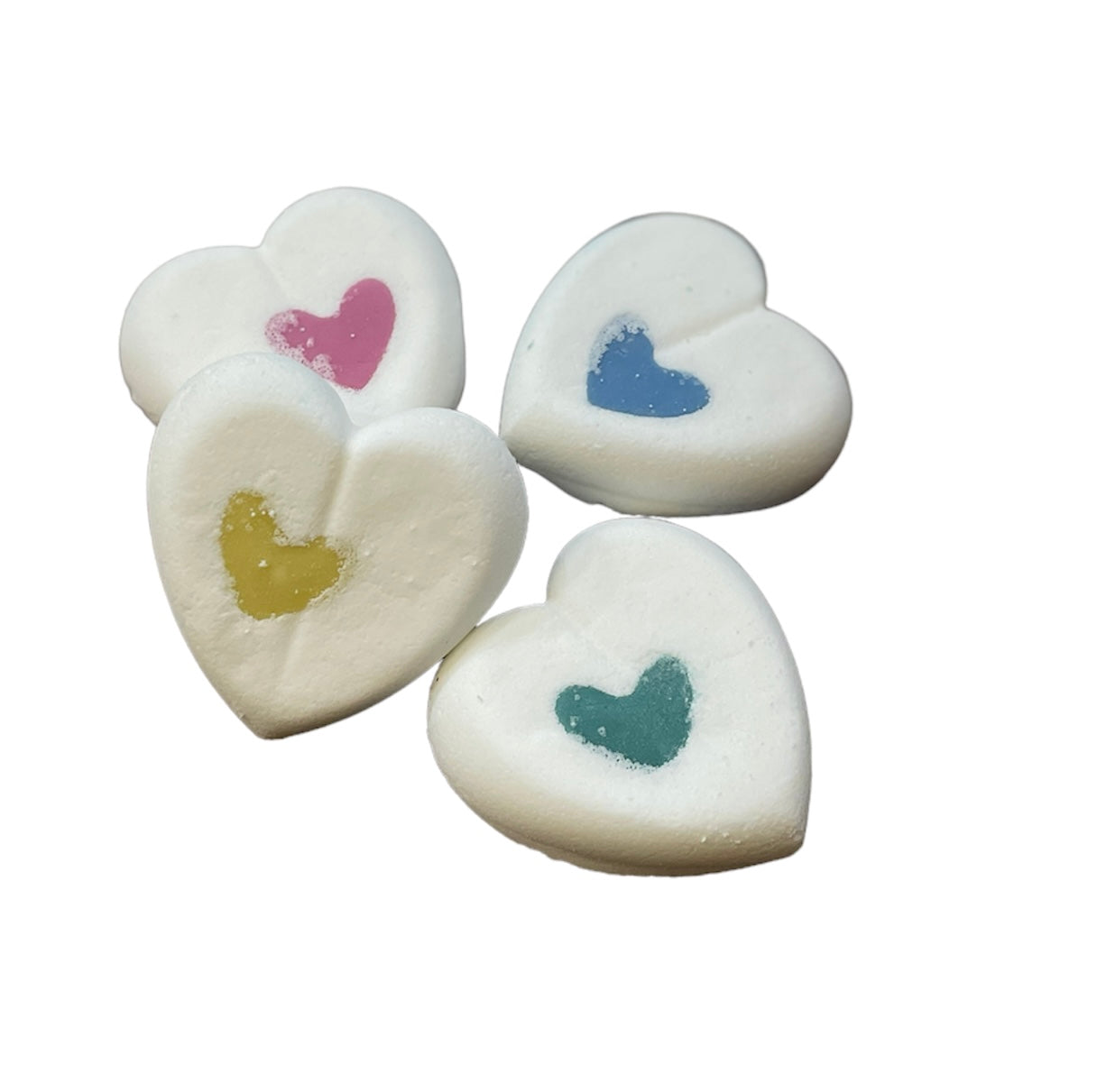 Sweet Hearts Bath Bombs 2Pk/ By M.J.