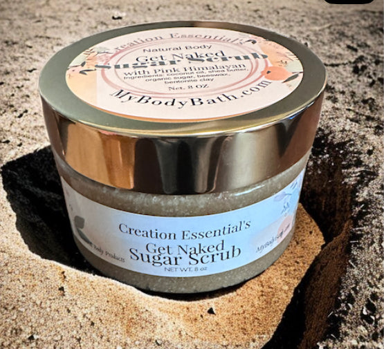 Get Naked Sugar Scrub w/Pink Himalayan