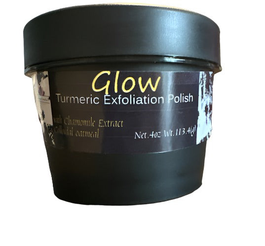 Glow Facial Polish w/ Turmeric & Chamomile Extract