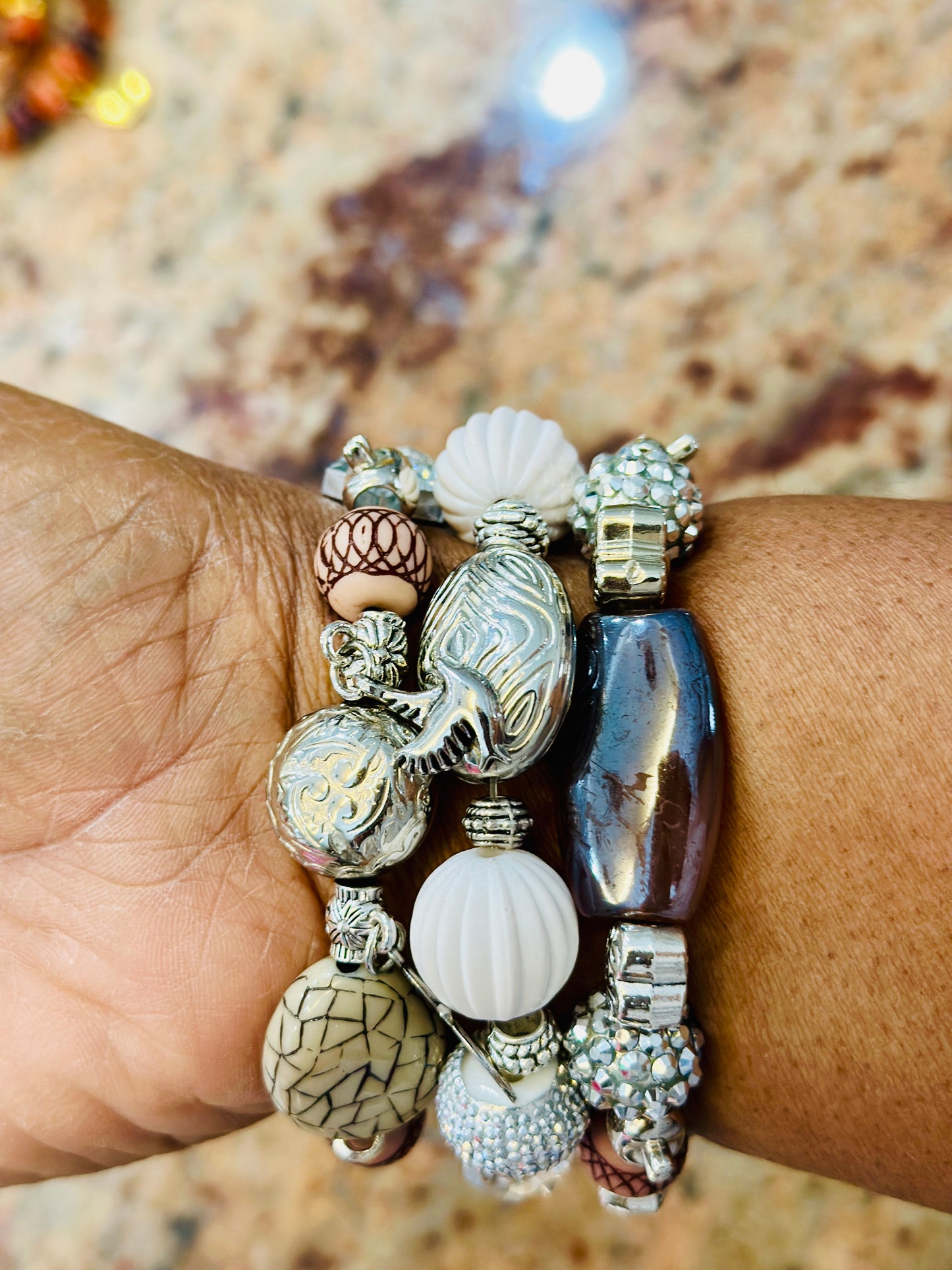 Bohemian Bead Style Bracelets, Fashion Bracelets- Creations Essential's Fashion Accessories