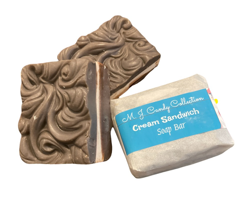 Cream Sandwich Soap Bar -M.J. Candy Collection
