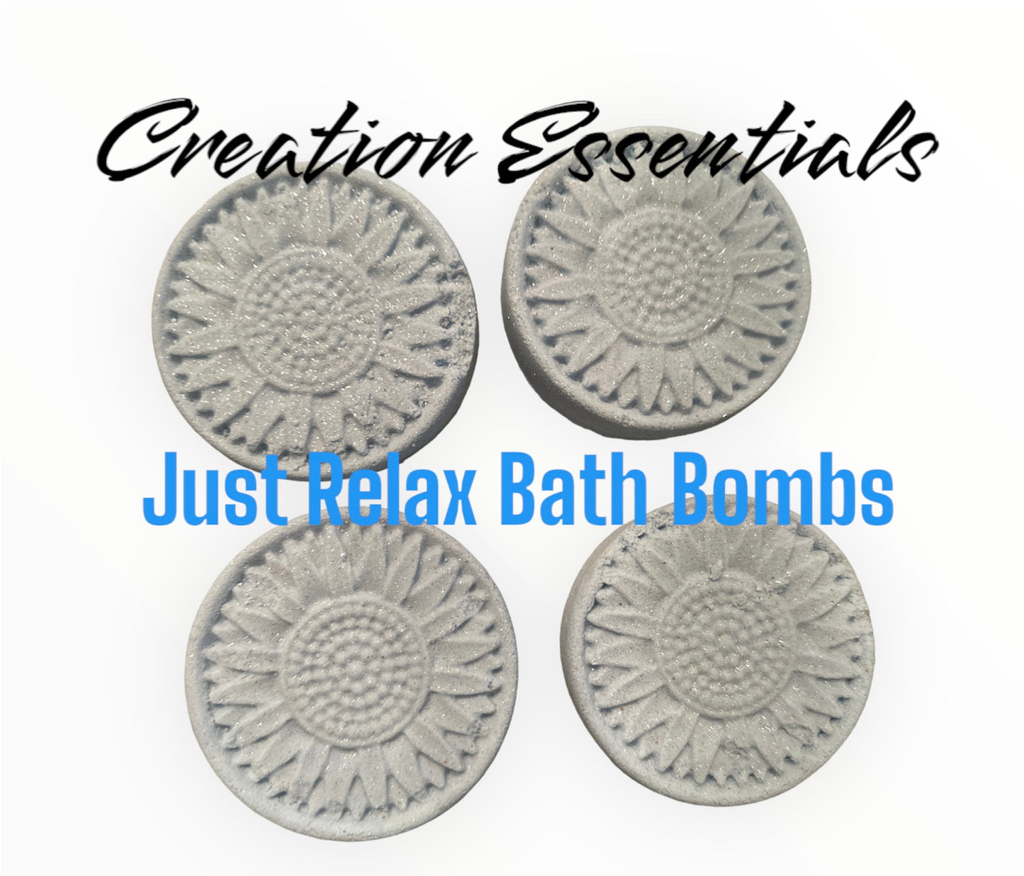 Just Relax Essential Bath Bombs with Himalayan Salt 2pk