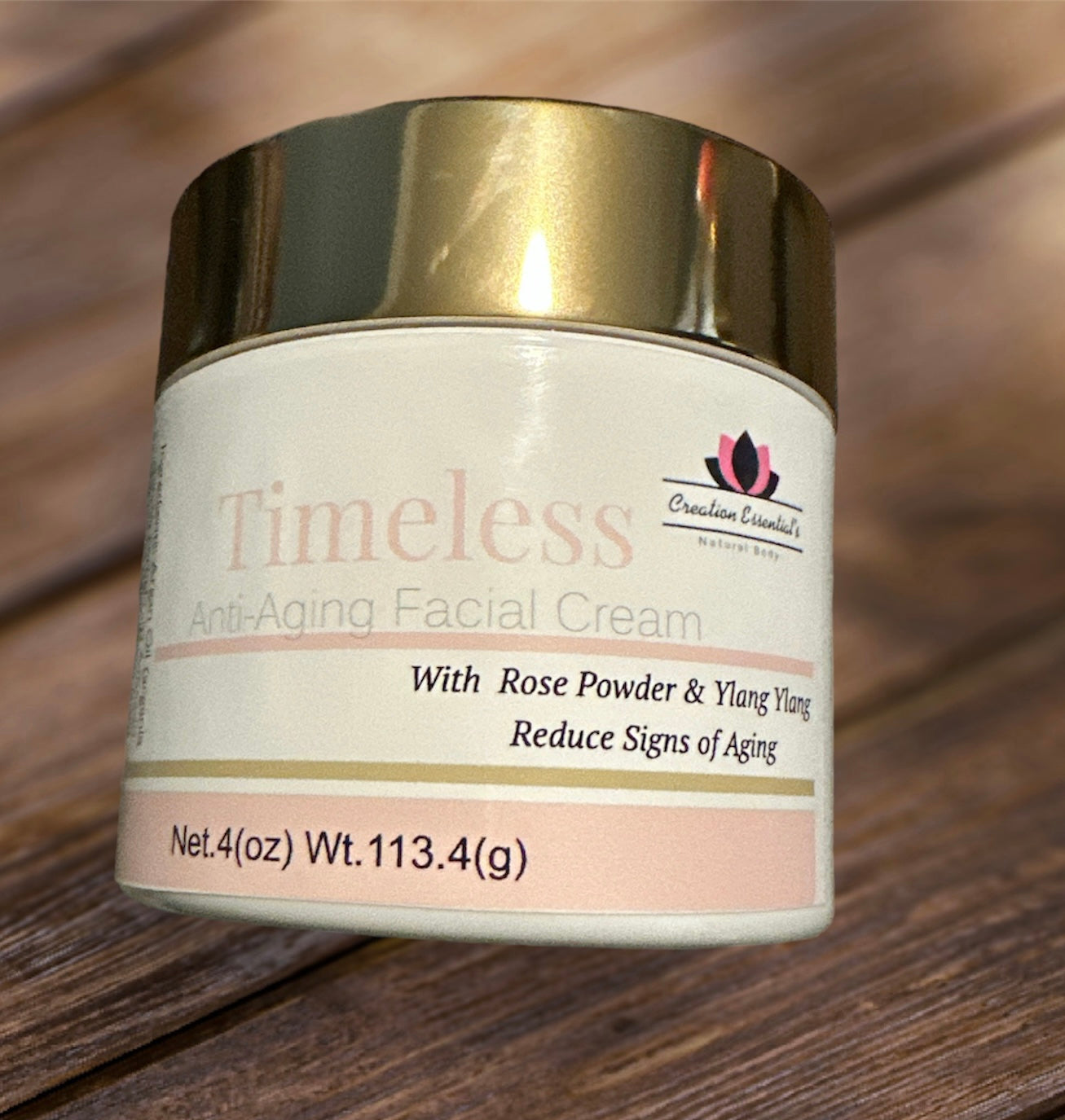 Timeless Facial Cream w/Rose Powder & Ylang Ylang
