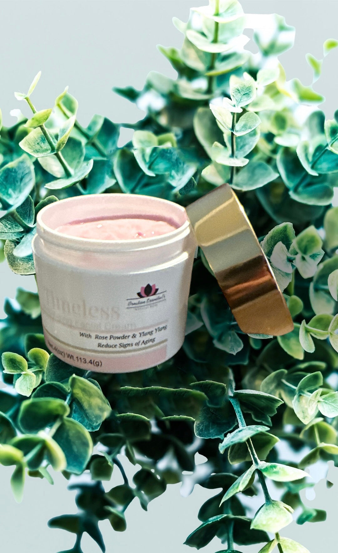 Timeless Facial Cream w/Rose Powder & Ylang Ylang