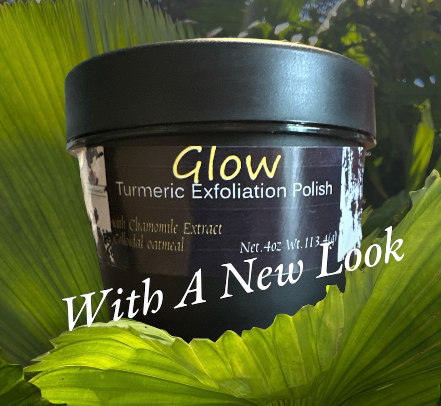 Glow Facial Polish w/ Turmeric & Chamomile Extract