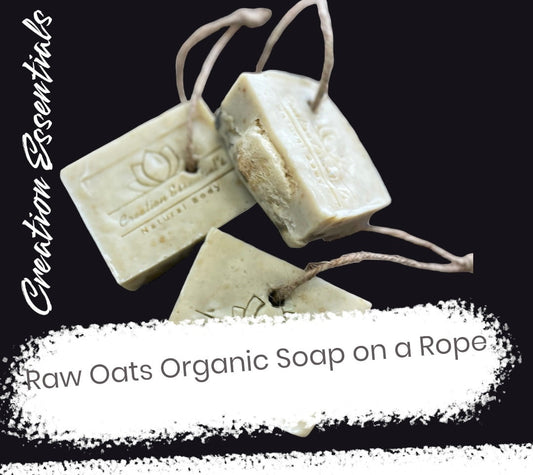 Oats Soap on the Rope with Loofah