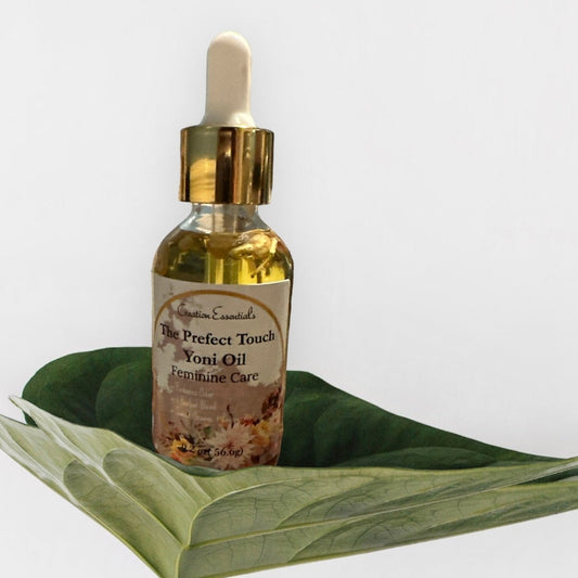 The Perfect Touch Yoni Oil, Natural Feminine Balance -Organic Handmade Vegan Body Oil Creation Essentials
