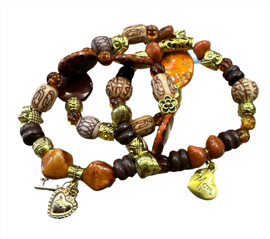 Bohemian Bead Style Bracelets, Fashion Bracelets- Creations Essential's Fashion Accessories