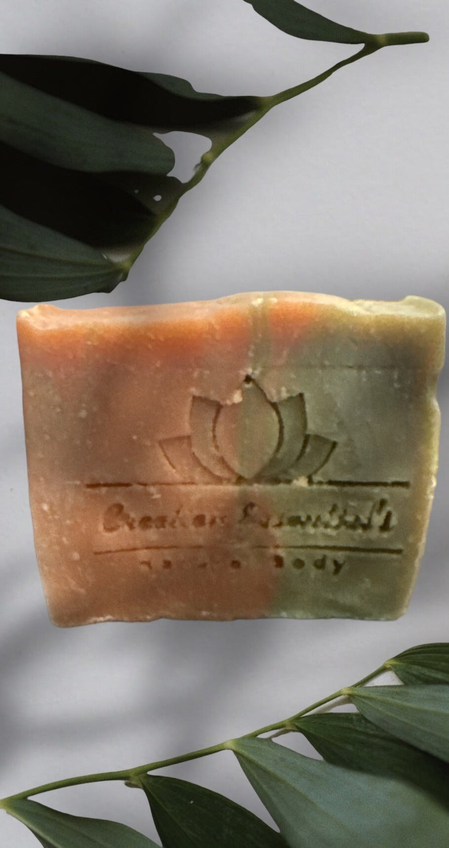 Carrot Delight Soap Bar Organic Handmade Vegan Soap, Creation Essentials