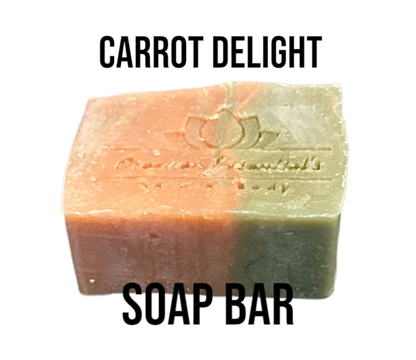 Carrot Delight Soap Bar Organic Handmade Vegan Soap, Creation Essentials