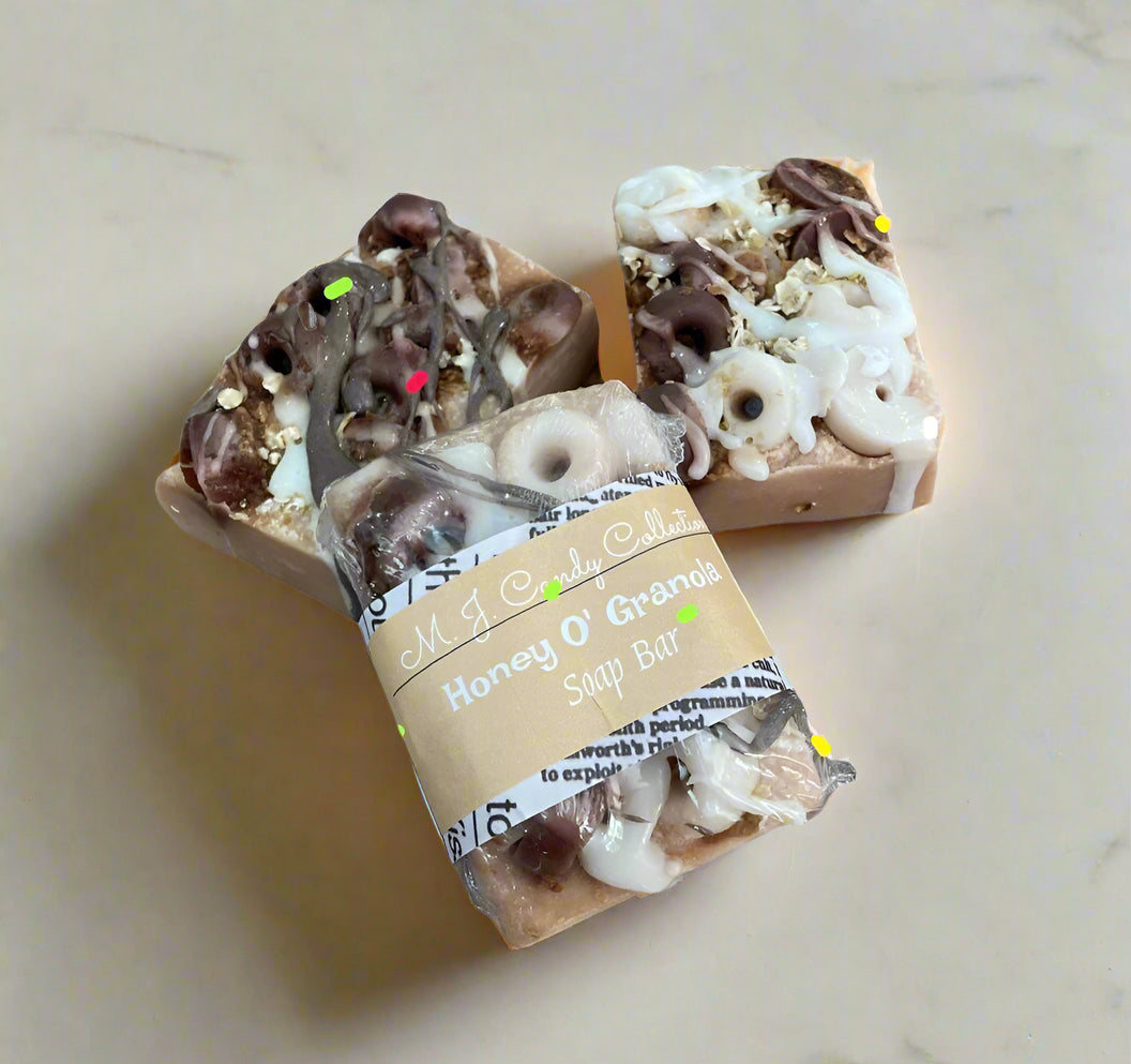 Honey O' Granola Soap Bar By: M.J.