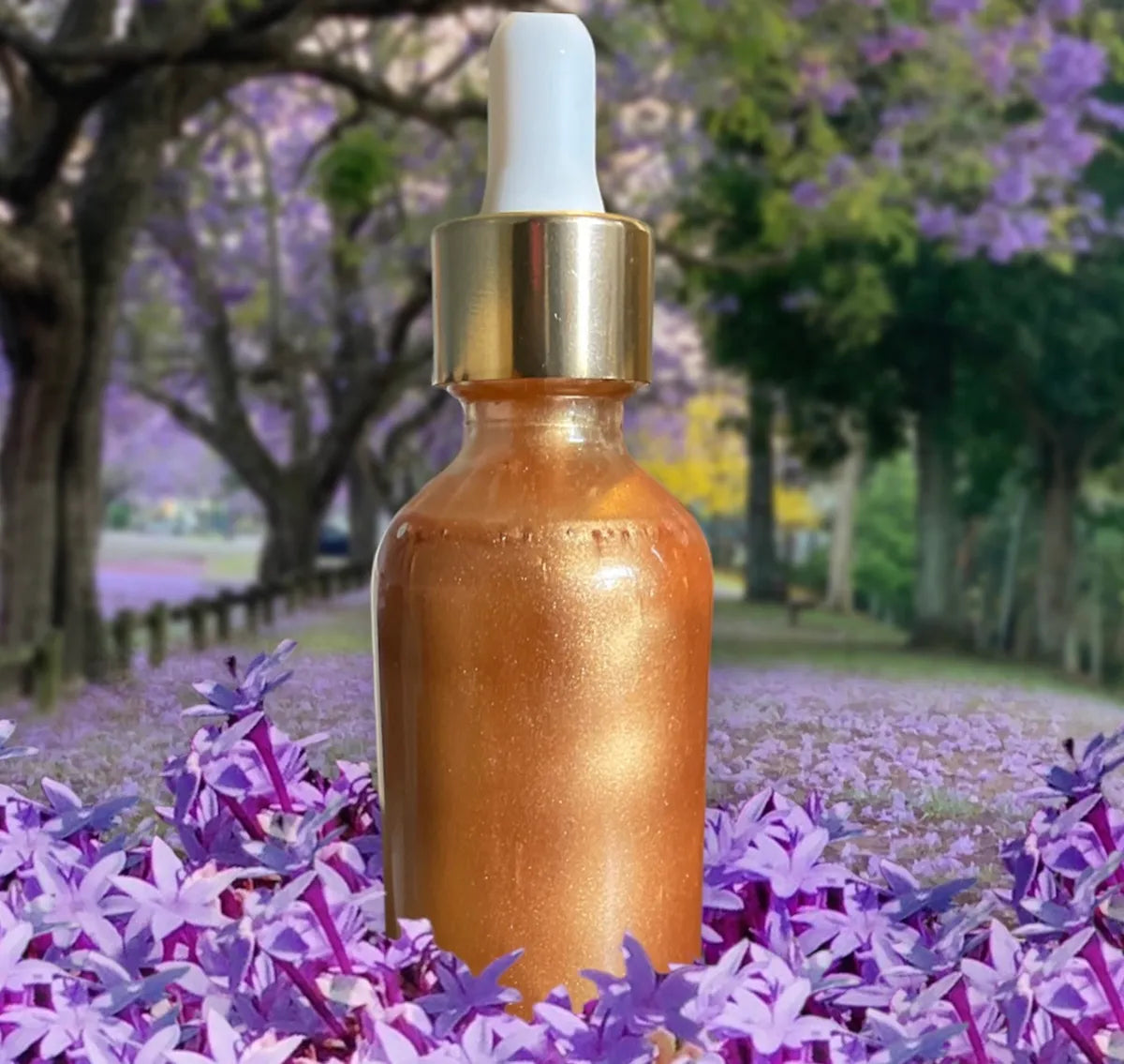 Serenity Glow Shimmer Bronze Body Shimmer- Creation Essential's Nola Girl Collection