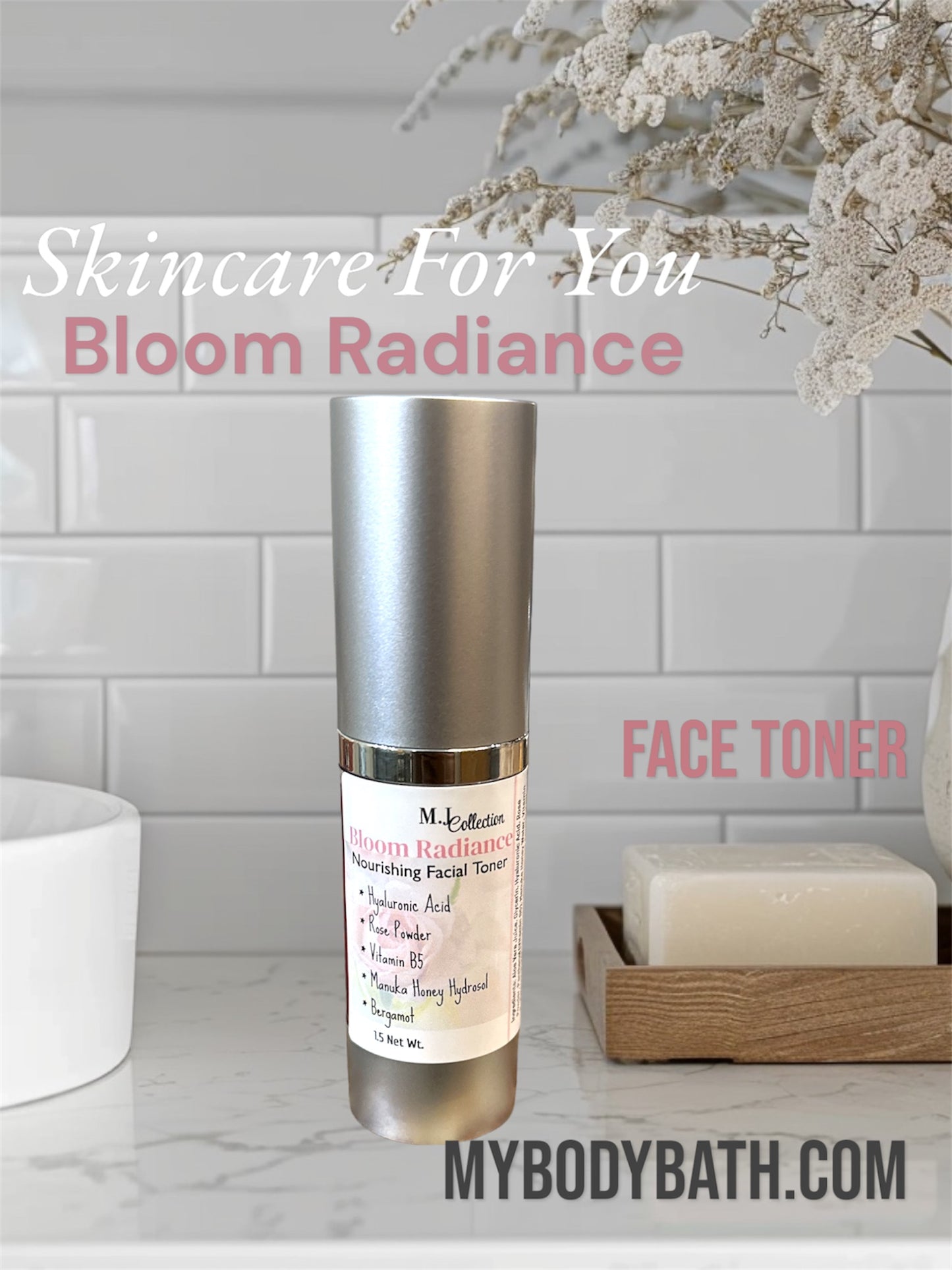 Bloom Radiance Nourishing Facial Toner -MJ Collection/Creation Essential's