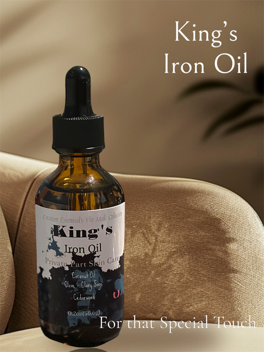 King's Iron Oil -For That Special Private Place Men Body Oil - Creation Essential The Male Collection