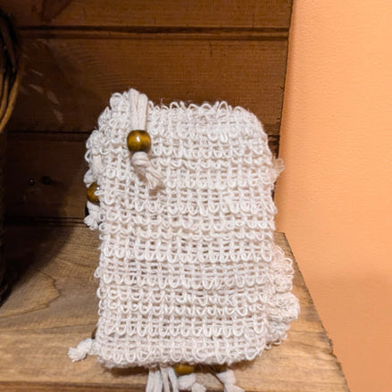 All Natural Sisal Soap Saver Bag