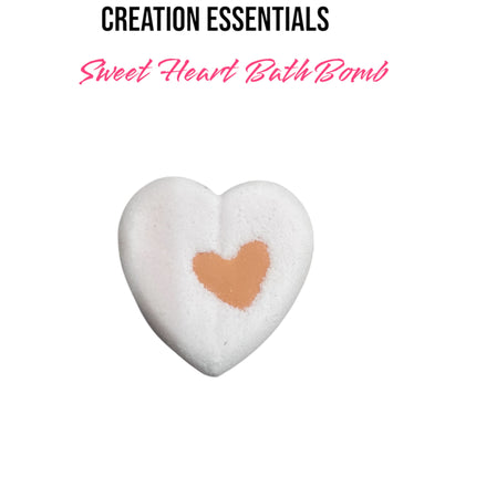 Bath Bomb Sweet Hearts Bath Bombs 2Pk/ By M.J. Candy Collection