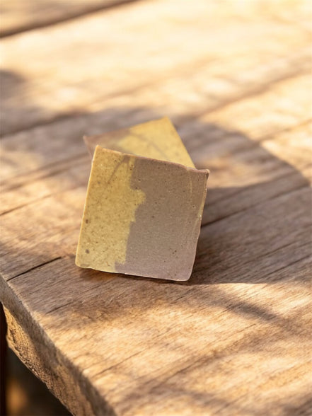 Timeless Turmeric Organic Soap Bar with Turmeric & Rose Powder