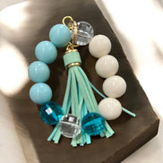 Sugarbands Keychain -Silicone Keychain, Wirstlet and Tassles,