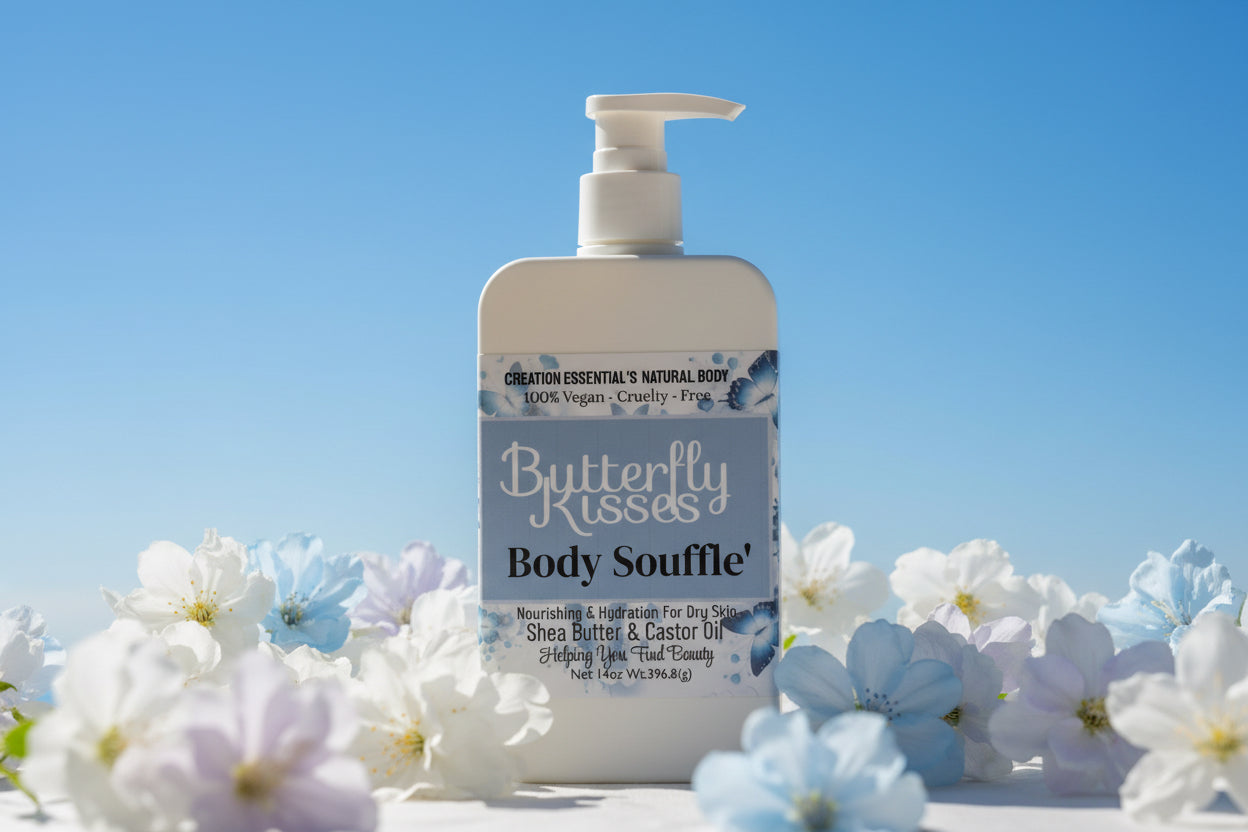Butterfly Kisses Shimmer Souffle’ Perfume Body Lotion