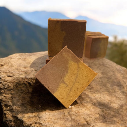 Timeless Turmeric Organic Soap Bar with Turmeric & Rose Powder