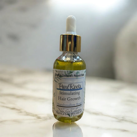PureRoots Stimulating Hair Growth Oil with Marshmallow Root by Creation Essential's Natural Body