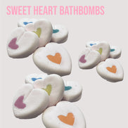 Bath Bomb Sweet Hearts Bath Bombs 2Pk/ By M.Jay's Candy Collection