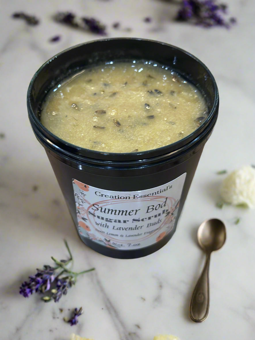 Summer Bod with Lemon & Lavender Body Scrub