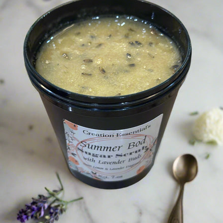 Summer Bod Sugar Scrub with Lemon & Lavender