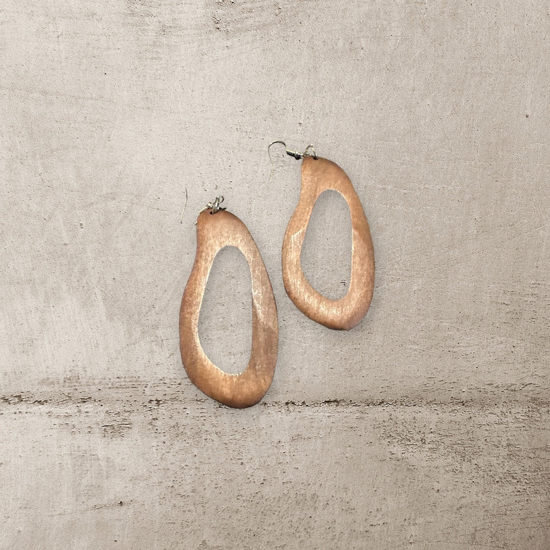 Wood Earrings |  Styles of Wooden Earrings | Wood Teardrop Earrings | Wooden Statement Earrings | Wood Hoop Earrings | Trendy Earrings