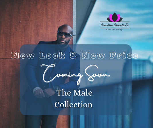 BLU- Body Scrub - Men's Body Polish - Creation Essential's Natural Body