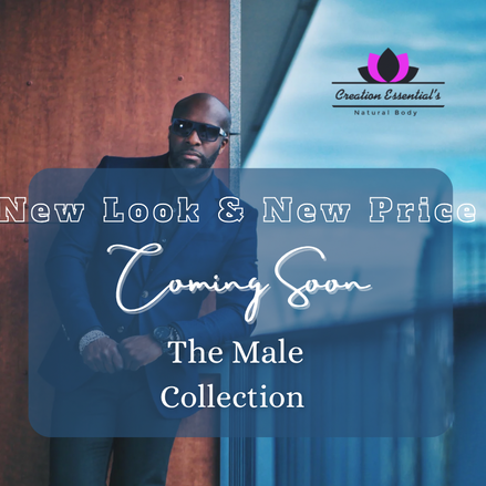 BLU- Body Scrub - Men's Body Polish - Creation Essential's Natural Body