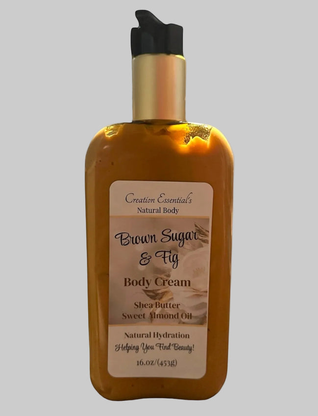 Brown Sugar & Fig with Cashmere Body Lotion by Creation Essential's Natural Body