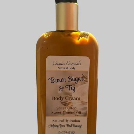 Brown Sugar & Fig with Cashmere Body Lotion by Creation Essential's Natural Body