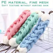 Deep Cleaning Body Sponge- Long Elastic Back Sponge with Rope Handle | Back Washer Body Sponge for Bathing & Shower, Deep Cleaning Net Sponge for Men & Women (