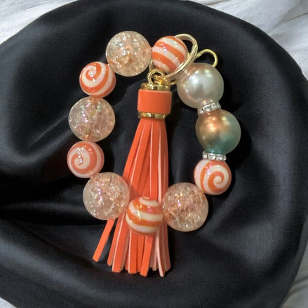 Sugarbands Keychain -Silicone Keychain, Wirstlet and Tassles,