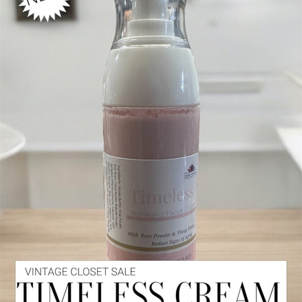 Timeless Facial Hydrating Cream with Rose Powder & Ylang Ylang, Natural Face Cream -Creation Essential's